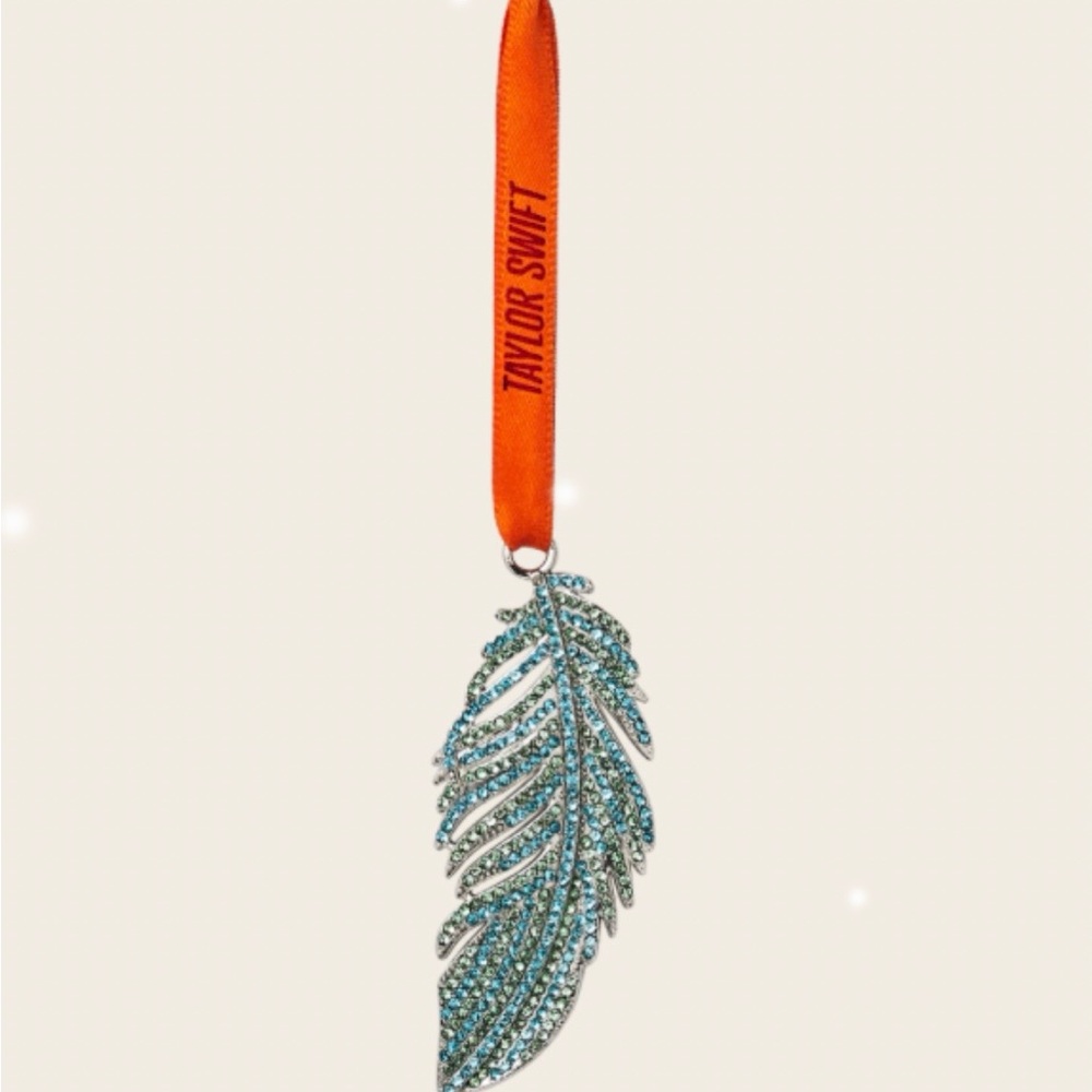 Taylor Swift Showgirl Feather Ornament